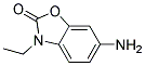 6-AMINO-3-ETHYL-1,3-BENZOXAZOL-2(3H)-ONE Struktur