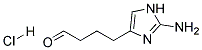 4-(2-AMINO-1H-IMIDAZOL-4-YL)-BUTYRALDEHYDE HCL Struktur