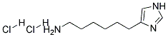 6-(1H-IMIDAZOL-4-YL)-HEXYLAMINE 2HCL Struktur
