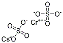 CESIUM CHROMIUM SULFATE Struktur