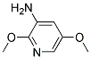 3-AMINO-2,5-DIMETHOXYLPYRIDINE Struktur