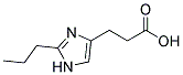 3-(2-PROPYL-1H-IMIDAZOL-4-YL)-PROPIONIC ACID Struktur