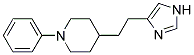 4-[2-(1H-IMIDAZOL-4-YL)-ETHYL]-1-PHENYL-PIPERIDINE Struktur