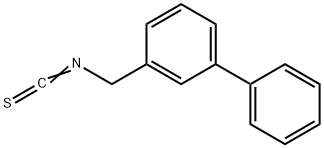 3-PHENYLBENZYL ISOTHIOCYANATE Struktur