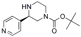 (R)-3-PYRIDIN-4-YL-PIPERAZINE-1-CARBOXYLIC ACID TERT-BUTYL ESTER Struktur