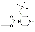 (R)-2-(2,2,2-TRIFLUORO-ETHYL)-PIPERAZINE-1-CARBOXYLIC ACID TERT-BUTYL ESTER Struktur