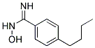 4-BUTYL-N-HYDROXY-BENZAMIDINE Struktur