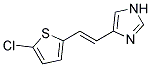 4-[2-(5-CHLORO-THIOPHEN-2-YL)-VINYL]-1H-IMIDAZOLE Struktur