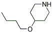 4-BUTOXYPIPERIDINE Struktur