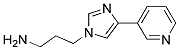 3-(4-PYRIDIN-3-YL-IMIDAZOL-1-YL)-PROPYLAMINE Struktur