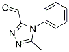 5-METHYL-4-PHENYL-4H-1,2,4-TRIAZOLE-3-CARBALDEHYDE Struktur