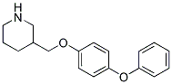 3-[(4-PHENOXYPHENOXY)METHYL]PIPERIDINE Struktur