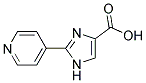 2-PYRIDIN-4-YL-1H-IMIDAZOLE-4-CARBOXYLIC ACID Struktur