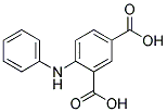 4-PHENYLAMINO-ISOPHTHALIC ACID Struktur