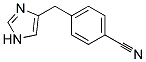 4-(1H-IMIDAZOL-4-YLMETHYL)-BENZONITRILE Struktur