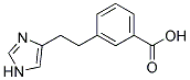 3-[2-(1H-IMIDAZOL-4-YL)-ETHYL]-BENZOIC ACID Struktur