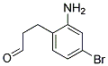 3-(2-AMINO-4-BROMO-PHENYL)-PROPIONALDEHYDE Struktur