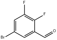 5-BROMO-2,3-DIFLUORO-BENZALDEHYDE Struktur