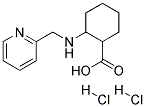 2-[(PYRIDIN-2-YLMETHYL)-AMINO]-CYCLOHEXANECARBOXYLIC ACID DIHYDROCHLORIDE Struktur