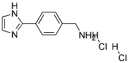 4-(1H-IMIDAZOL-2-YL)-BENZYLAMINE 2HCL Struktur