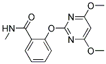 N-METHYL-2-[(4,6-DIMETHOXYPYRIMIDIN-2-YL)OXY]BENZAMIDE Struktur