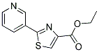 2-PYRIDIN-3-YL-THIAZOLE-4-CARBOXYLIC ACID ETHYL ESTER Struktur