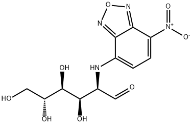 2-(N-(7-NITROBENZ-2-OXA-1,3-DIAZOL-4-YL)AMINO)-2-DEOXYGLUCOSE Struktur