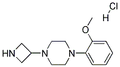 3-[4-(METHOXYPHENYL)PIPERAZINYL]AZETIDINE HYDROCHLORIDE Struktur