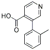 3-(2-METHYLPHENYL)-4-PYRIDINECARBOXYLIC ACID Struktur