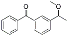 3-(1-METHOXYETHYL)BENZOPHENONE Struktur