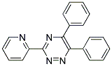 3-(2-PYRIDYL)-5,6-DIPHENYL-1,2,4-TRIAZINE DEPOSITED ON AMBERLITED-2 Struktur