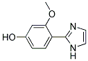 4-(1H-IMIDAZOL-2-YL)-3-METHOXY-PHENOL Struktur