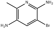 3-BROMO-6-METHYL-PYRIDINE-2,5-DIAMINE Struktur