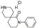 2-PHENYL-2,9-DIAZASPIRO[5.5]UNDECAN-1-ONE HYDROCHLORIDE Struktur