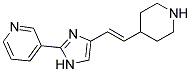 3-[4-(2-PIPERIDIN-4-YLVINYL)IMIDAZOL-2-YL]PYRIDINE Struktur