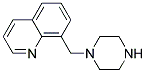 8-(PIPERAZIN-1-YLMETHYL)QUINOLINE Struktur