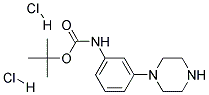 (3-PIPERAZIN-1-YL-PHENYL)-CARBAMIC ACID TERT-BUTYL ESTER DIHYDROCHLORIDE Struktur