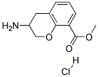 3-AMINO-CHROMAN-8-CARBOXYLIC ACID METHYL ESTER HYDROCHLORIDE Struktur