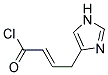 4-(1H-IMIDAZOL-4-YL)-BUT-2-ENOYL CHLORIDE Struktur