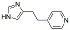 4-[2-(1H-IMIDAZOL-4-YL)-ETHYL]-PYRIDINE Struktur