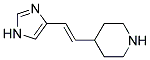 4-[2-(1H-IMIDAZOL-4-YL)-VINYL]-PIPERIDINE Struktur