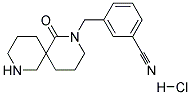 3'-SPIRO-[3-(N-3-CYANOBENZYL-2-PIPERIDONE)]PIPERIDINE HCL Struktur