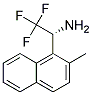 (R)-2,2,2-TRIFLUORO-1-(2-METHYL-NAPHTHALEN-1-YL)-ETHYLAMINE Struktur