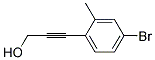 3-(4-BROMO-2-METHYL-PHENYL)-PROP-2-YN-1-OL Struktur