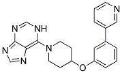 6-[4-(3-PYRIDIN-3-YLPHENOXY)PIPERIDIN-1-YL]-1H-PURINE Struktur