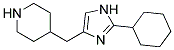 4-(2-CYCLOHEXYL-1H-IMIDAZOL-4-YLMETHYL)-PIPERIDINE Struktur
