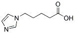 5-IMIDAZOL-1-YL-PENTANOIC ACID Struktur