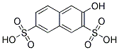 2-NAPHTHOL-3,6-DISULFONIC ACID Struktur