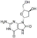 ANTI-8-OXO-7, 8-DIHYDRO-2'-DEOXYGUANOSINE Struktur