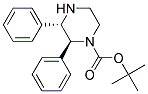 (2S,3S)-2,3-DIPHENYL-PIPERAZINE-1-CARBOXYLIC ACID TERT-BUTYL ESTER Struktur